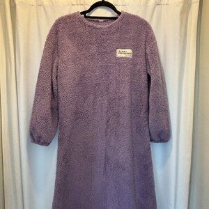 Sherpa Purple Dress-Age 11